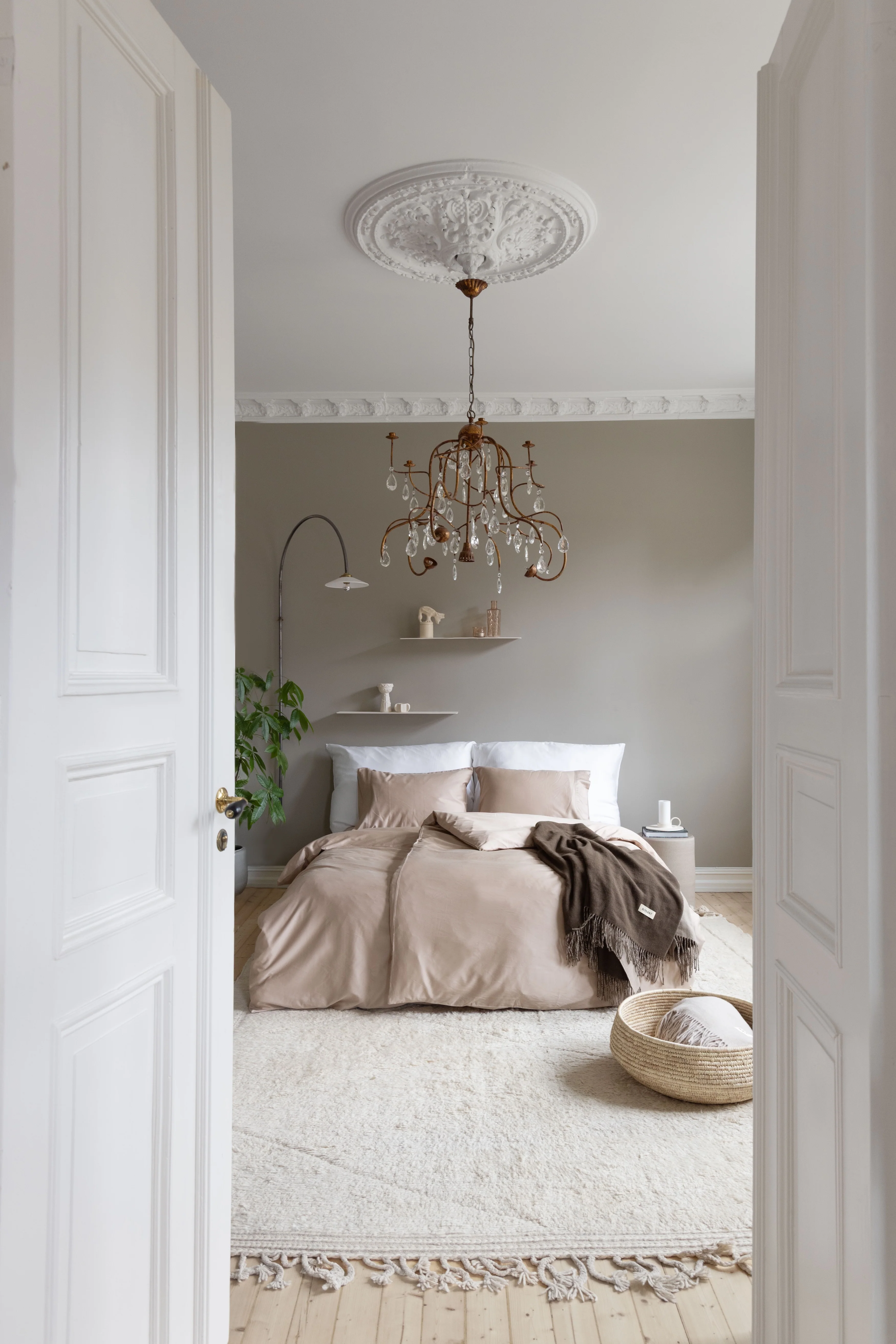 Heim Ullpledd Kastanje - brun/beige - Image 3