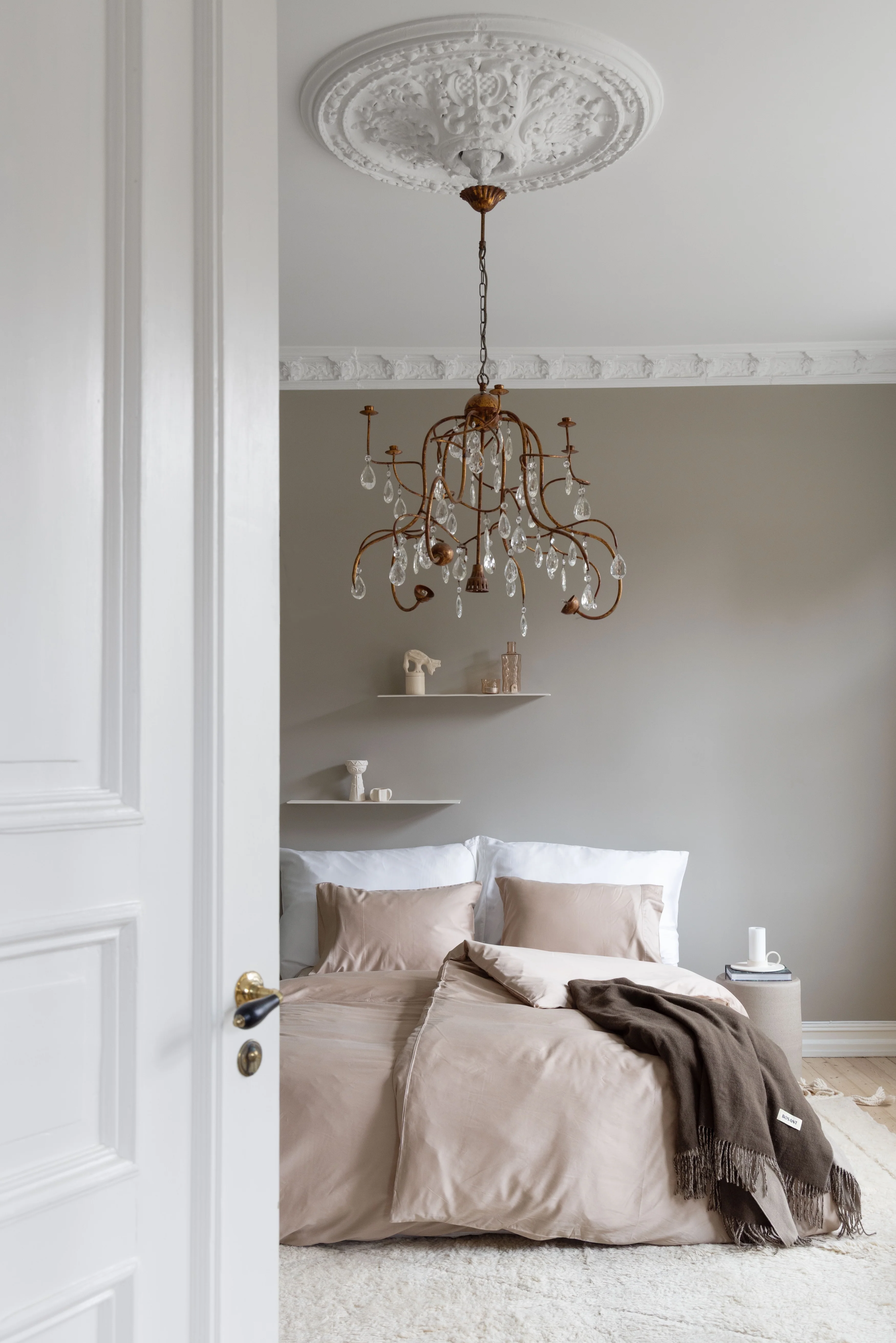 Heim Ullpledd Kastanje - brun/beige - Image 4