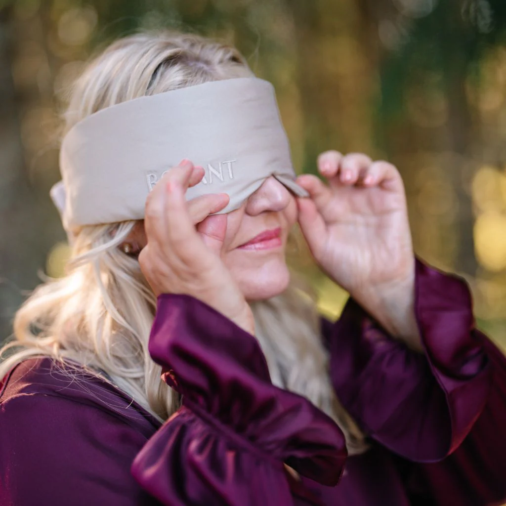 Cure bambus sovemaske - Grå - Image 2