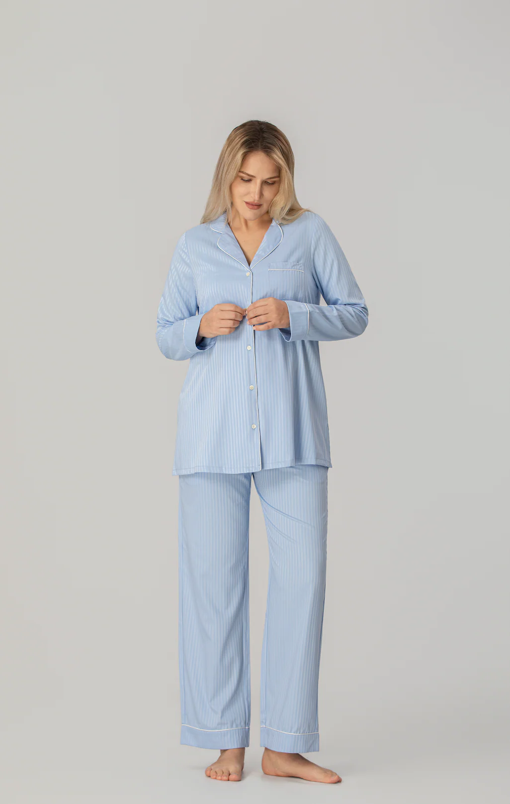 Bosant Himmelblå Comfy Pyjamas - Image 2